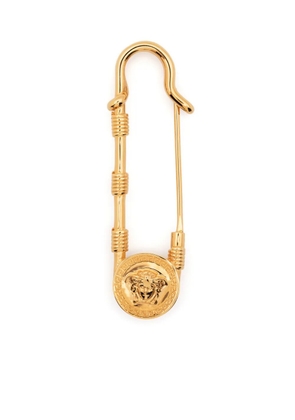 Versace Safety-Pin Medusa brooch - Gold