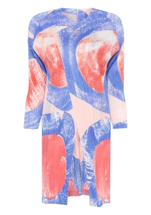 Pleats Please Issey Miyake Backlight coat - Blue