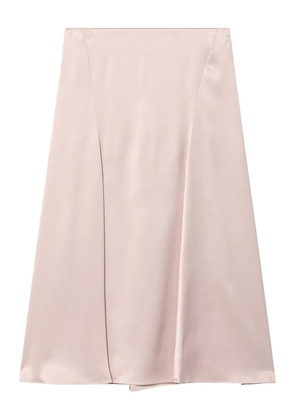 FENDI silk midi skirt - Neutrals