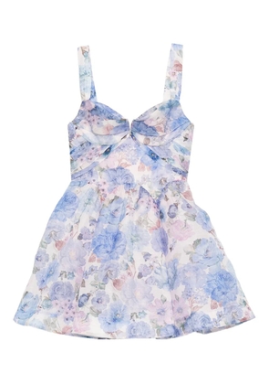 ZIMMERMANN Rebellion mini dress - Purple