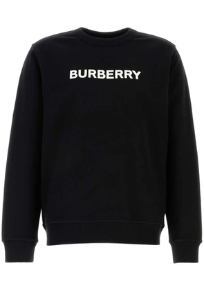 Burberry logo-print sweatshirt - Black