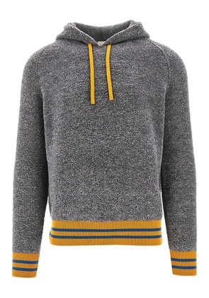 gallia striped hoodie - Grey