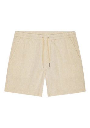 NN07 linen shorts - Neutrals