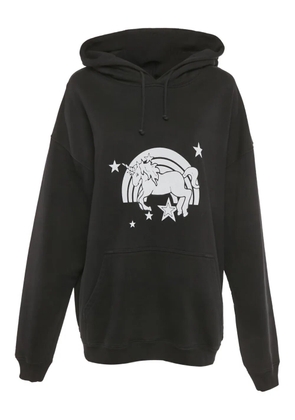 VETEMENTS graphic-print hoodie - Black