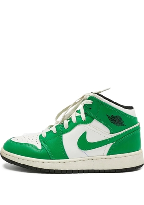 Jordan Jordan 1 Retro leather high-top sneakers - Green