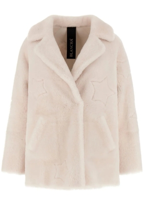 Blancha shearling jacket - White