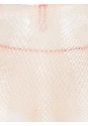 Jean Paul Gaultier Pre-Owned graphic-print long-sleeve dress - Neutrals