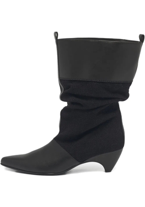Stella McCartney Pre-Owned canvas ankle boots - Black