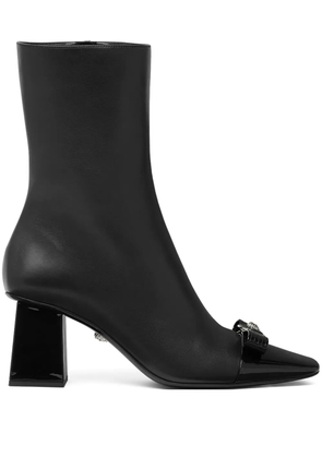 Versace Gianni Ribbon 70mm ankle boots - Black