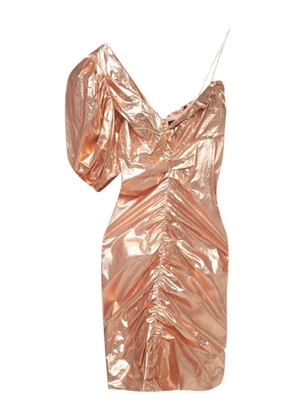 Isabel Marant Vintage one-shoulder ruched mini dress - Pink