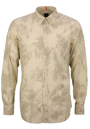 BOSS patterned shirt - Neutrals