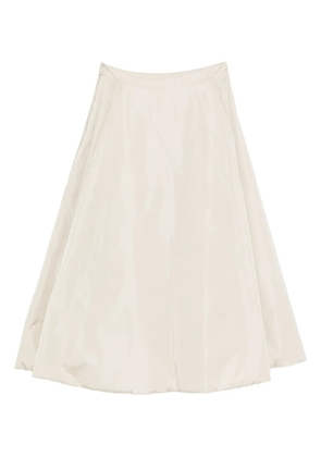 Add A-line padded skirt - Neutrals