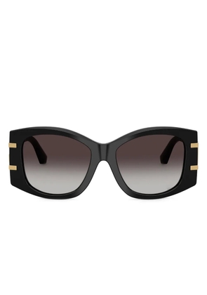 Dolce & Gabbana Eyewear geometric-frame sunglasses - Black