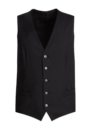 Dolce & Gabbana virgin wool waistcoat - Black