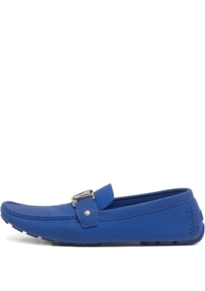 Louis Vuitton Pre-Owned Monte Carlo leather loafers - Blue