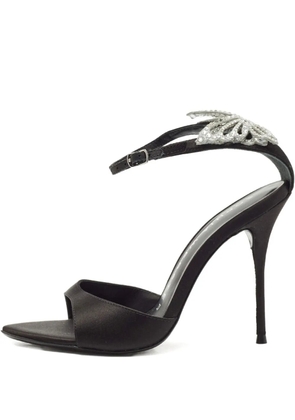 Sophia Webster 110mm crystal-embellished sandals - Black