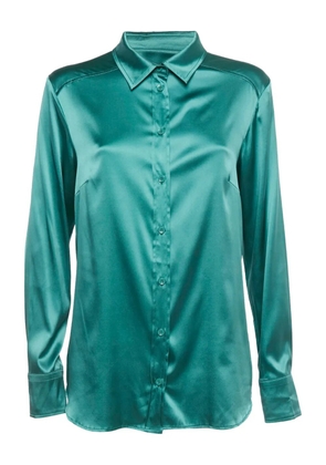 Weekend Max Mara silk green shirt