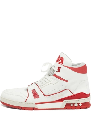 Louis Vuitton Pre-Owned LV leather sneakers - White