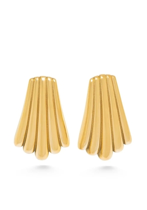 Nialaya Jewelry Calico Shell earrings - Gold