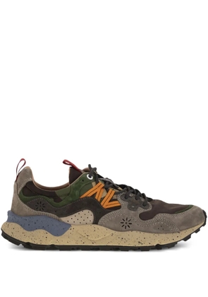 FLOWER MOUNTAIN Yamano 3 low-top sneakers - Brown