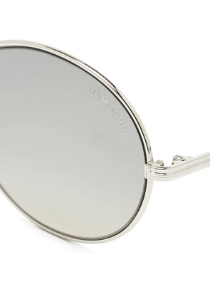 Tom Ford Pre-Owned Rania 02 round sunglasses - Silver