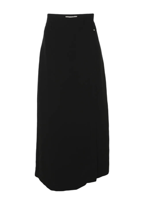 Sportmax Vintage fluid maxi skirt - Black