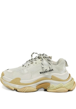 Balenciaga Pre-Owned Triple S lace-up sneakers - Neutrals