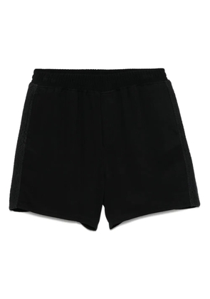 Represent knitted-detail shorts - Black