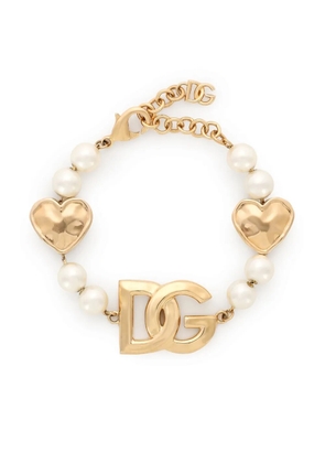 Dolce & Gabbana DG-logo bracelet - Gold