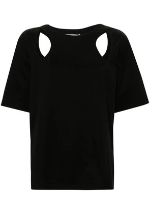 Almaz Hollow Out T-shirt - Black