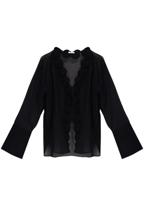 Oséree beach shirt - Black