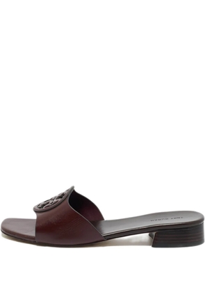Tory Burch Miller leather sandals - Red