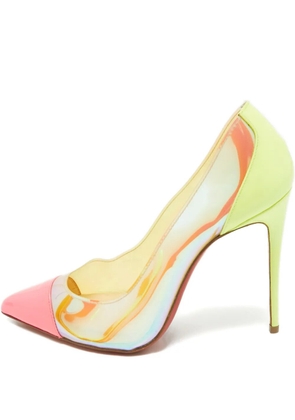 Christian Louboutin Pre-Owned Debout point-toe heeled pumps - Green