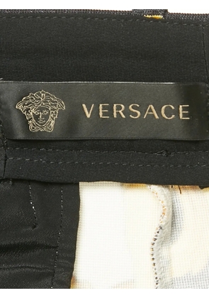 Versace Pre-Owned Barocco-print trousers - White