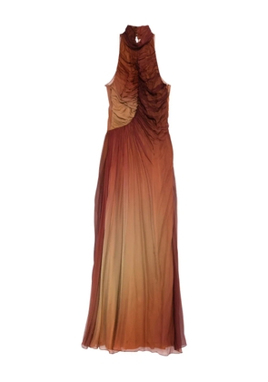 Botsi Twilight Mirage ruched dress - Brown