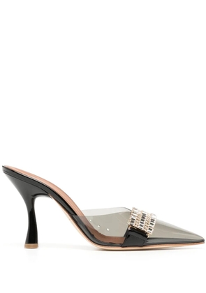Malone Souliers Joelle 90mm leather mules - Grey