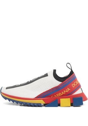 Dolce & Gabbana Pre-Owned Sorrento knit slip-on shoes - White