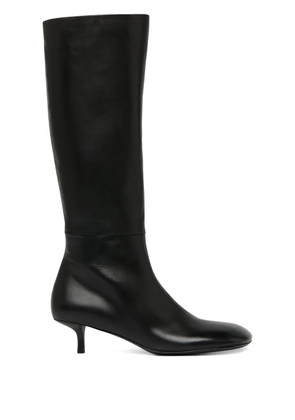 Marsèll Cotama kitten-heel leather boots - Black