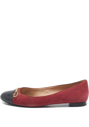 Tod's Vintage pre-owned suede pumps - Red