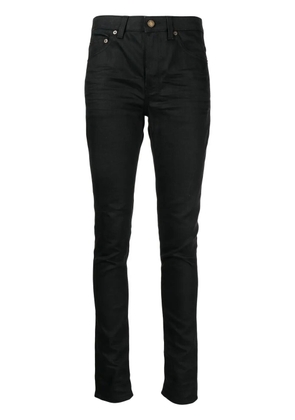 Saint Laurent mid-rise skinny jeans - Black