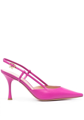 Gianvito Rossi Ascent 85mm slingback pumps - Pink