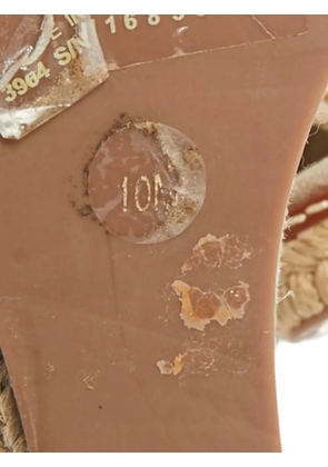 Tory Burch bow platform espadrilles - Neutrals