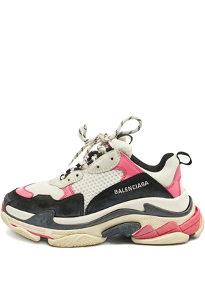 Balenciaga Pre-Owned Triple S mesh trainers - Neutrals
