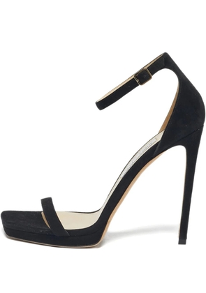 Jimmy Choo Pre-Owned Alva ankle-strap sandals - Black