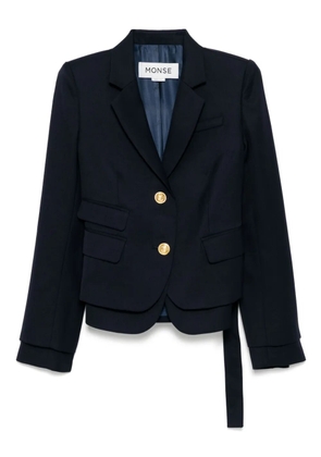 Monse layered blazer - Blue