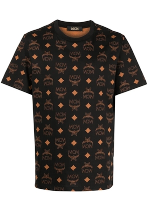 MCM maxi monogram-print T-shirt - Black