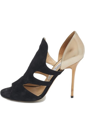 Jimmy Choo Pre-Owned Toysen D'orsay cut-out pumps - Black
