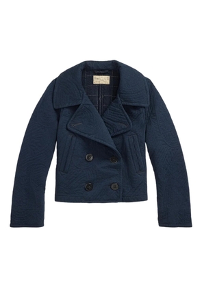 Ralph Lauren RRL Harriet quilted double-breasted jacket - Blue
