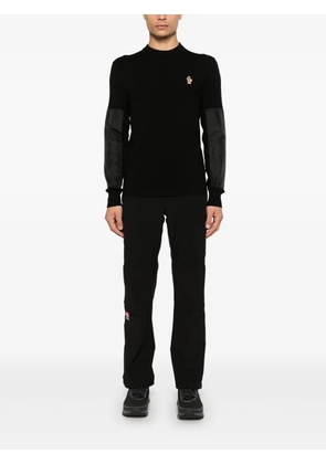 Moncler Grenoble panelled sweater - Black