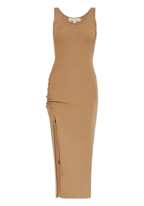 Michael Michael Kors ruched tank dress - Neutrals